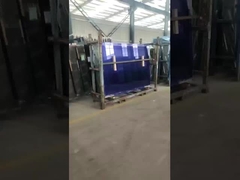 темно-синее отражающее стекло